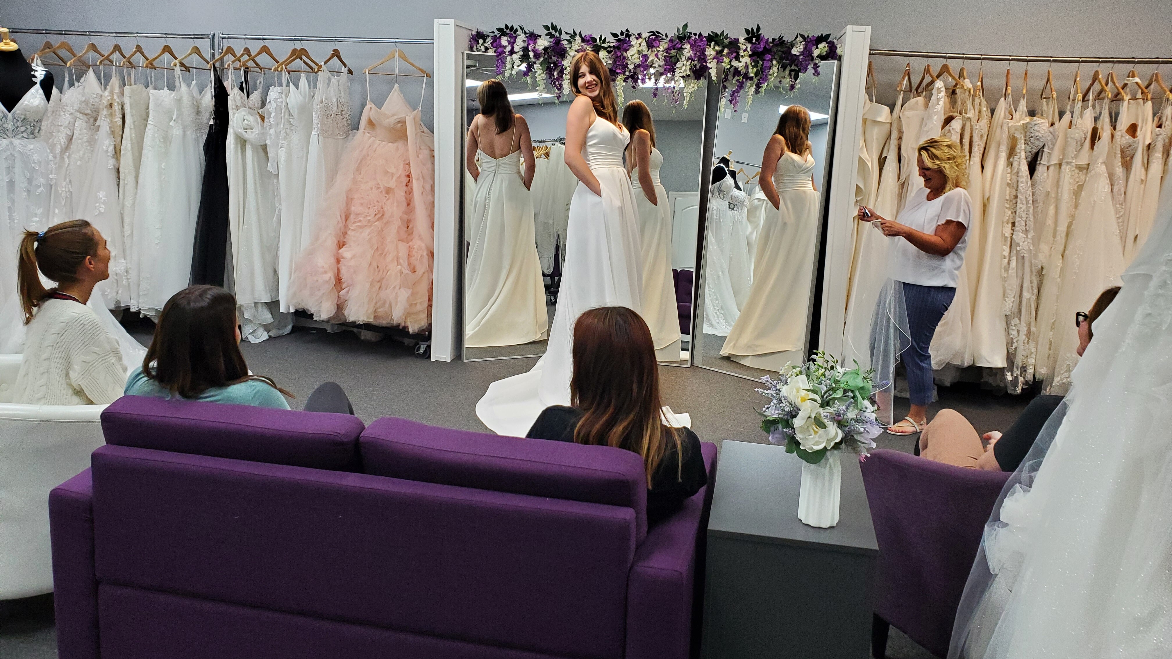 CBB viewing area bridal appointment