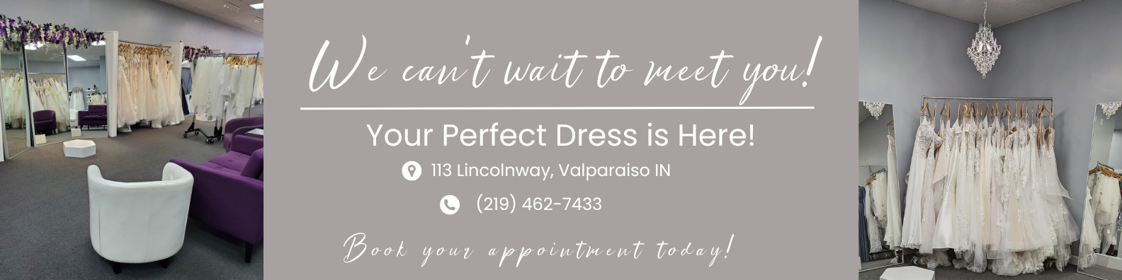 Book an appointment today!
